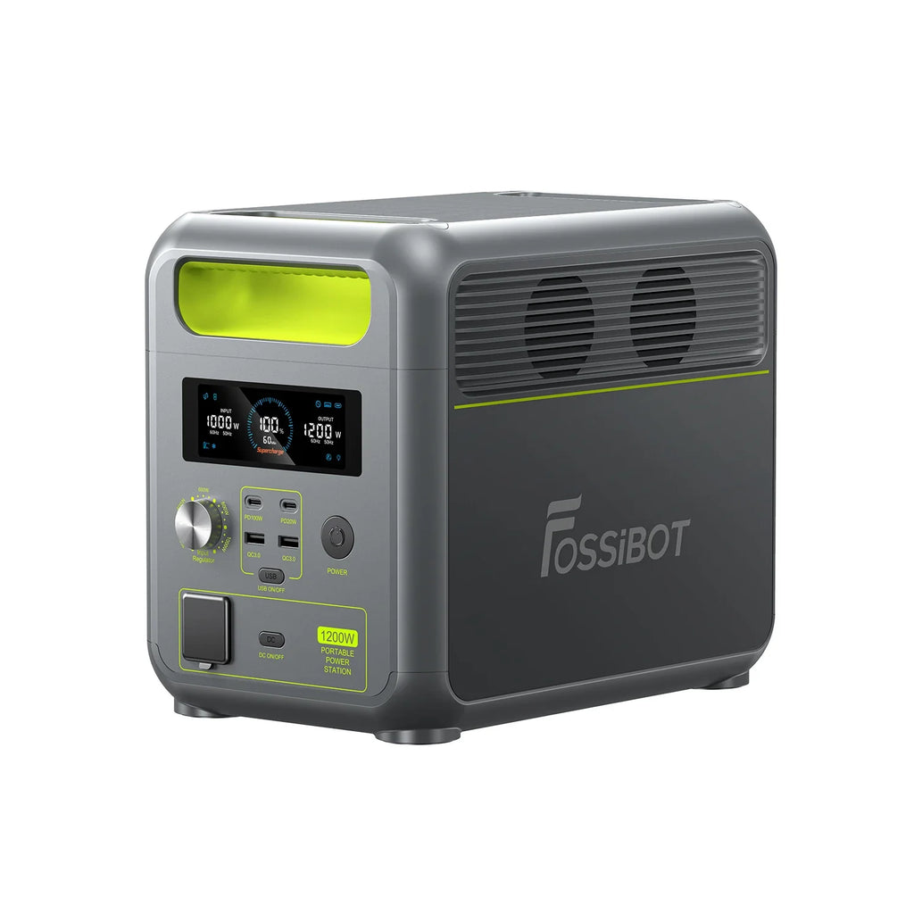 Stație de alimentare portabilă FOSSiBOT F2400 | 1.200 W 1.024 Wh