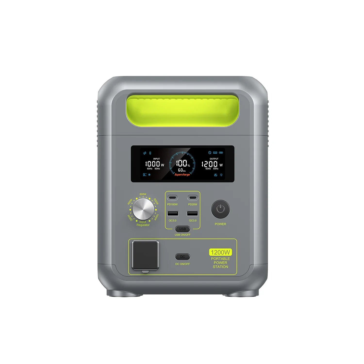 Stație de alimentare portabilă FOSSiBOT F2400 | 1.200 W 1.024 Wh