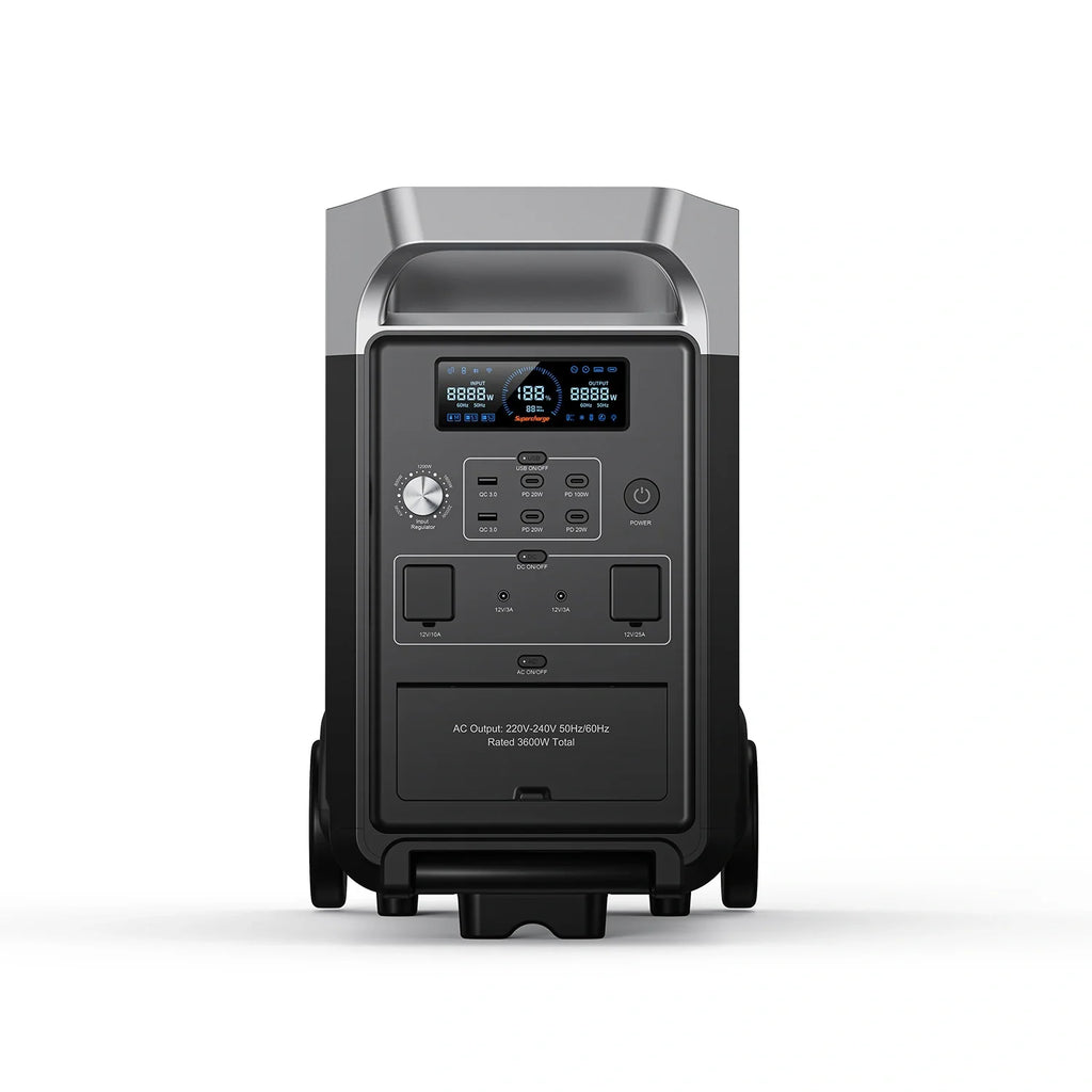 Stație de alimentare portabilă FOSSiBOT F3600 Pro | 3.600 W 3.840 Wh