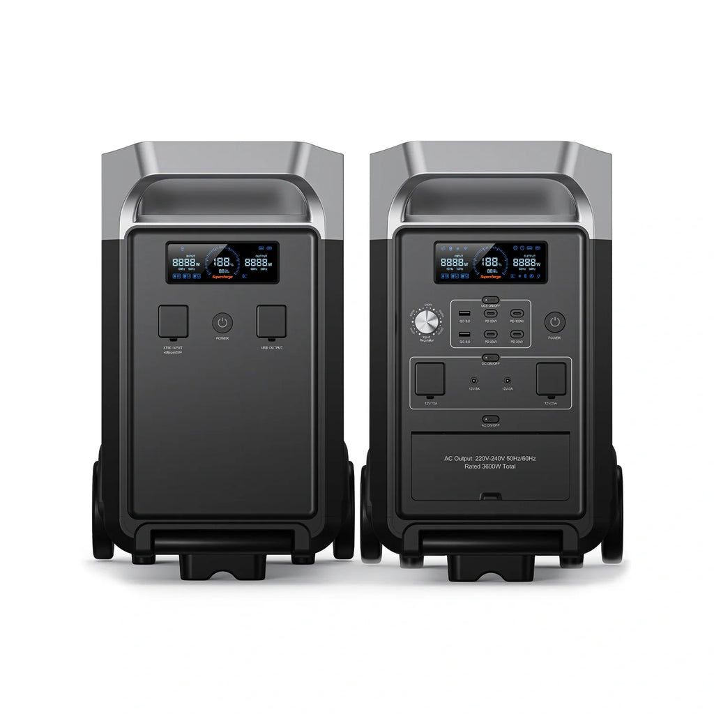 Stație de alimentare portabilă FOSSiBOT F3600 Pro | 3.600 W 3.840 Wh