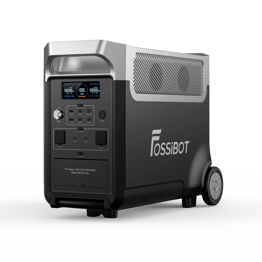 Stație de alimentare portabilă FOSSiBOT F3600 Pro | 3.600 W 3.840 Wh