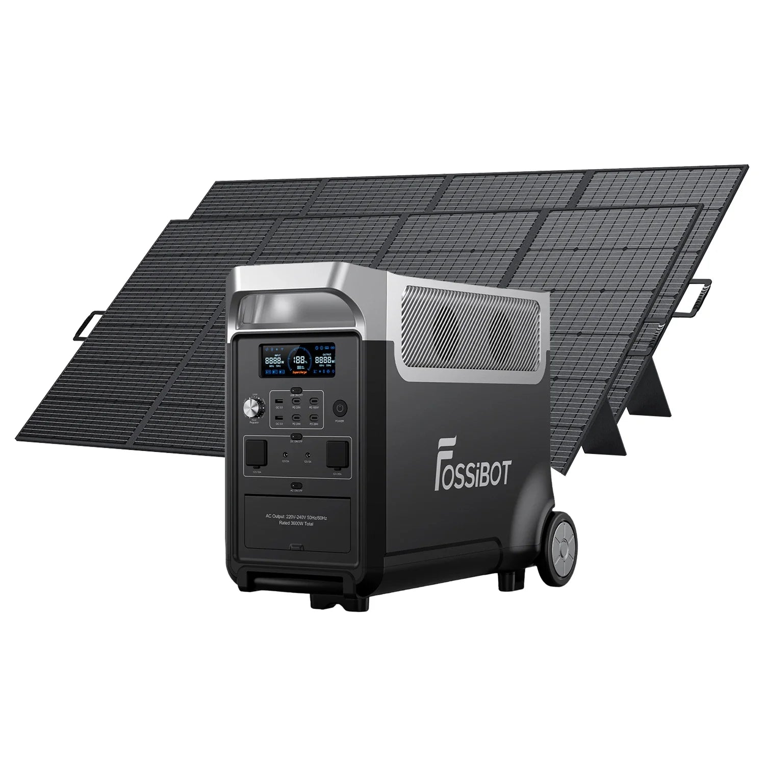 Stație de alimentare portabilă FOSSiBOT F3600 Pro | 3.600 W 3.840 Wh