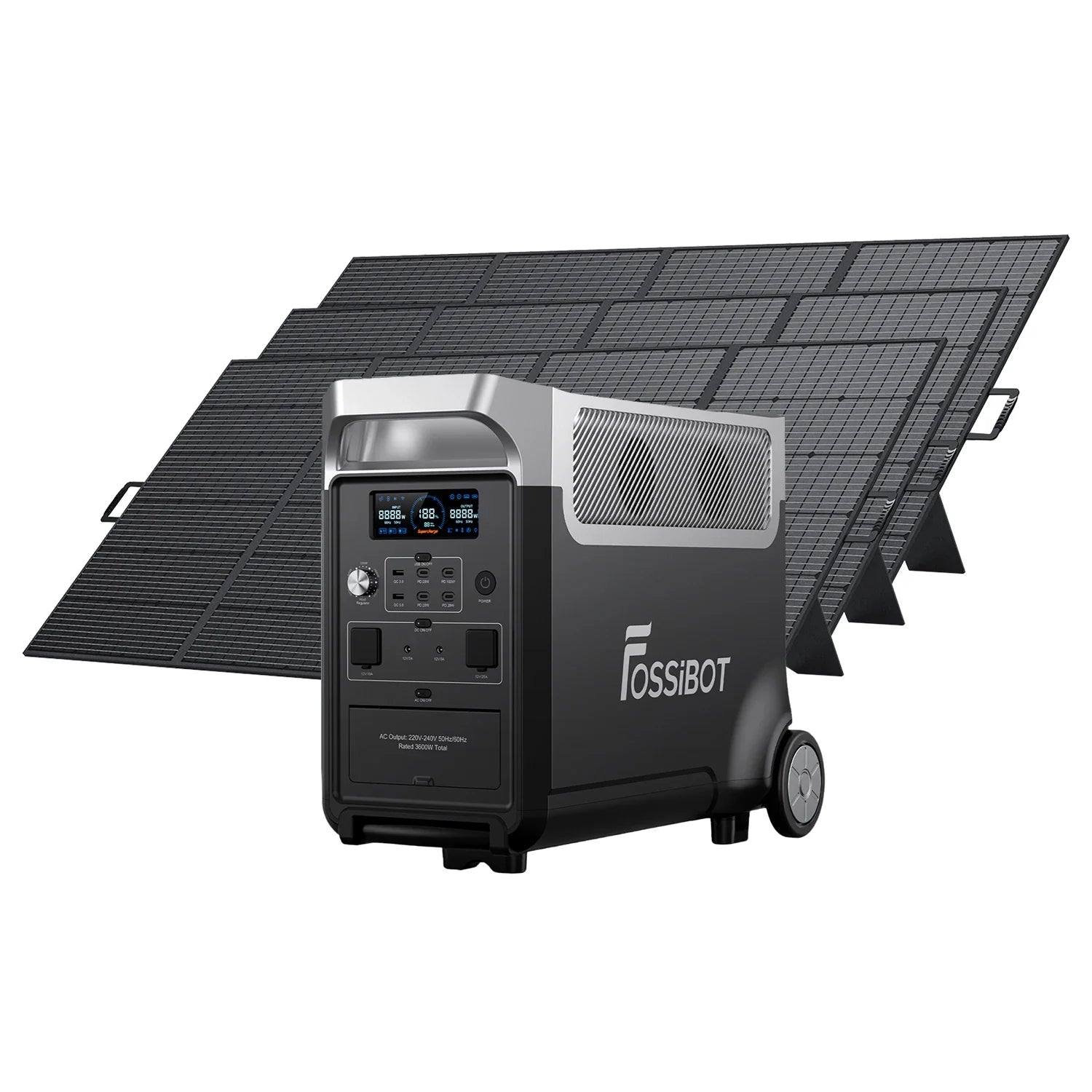 Stație de alimentare portabilă FOSSiBOT F3600 Pro | 3.600 W 3.840 Wh
