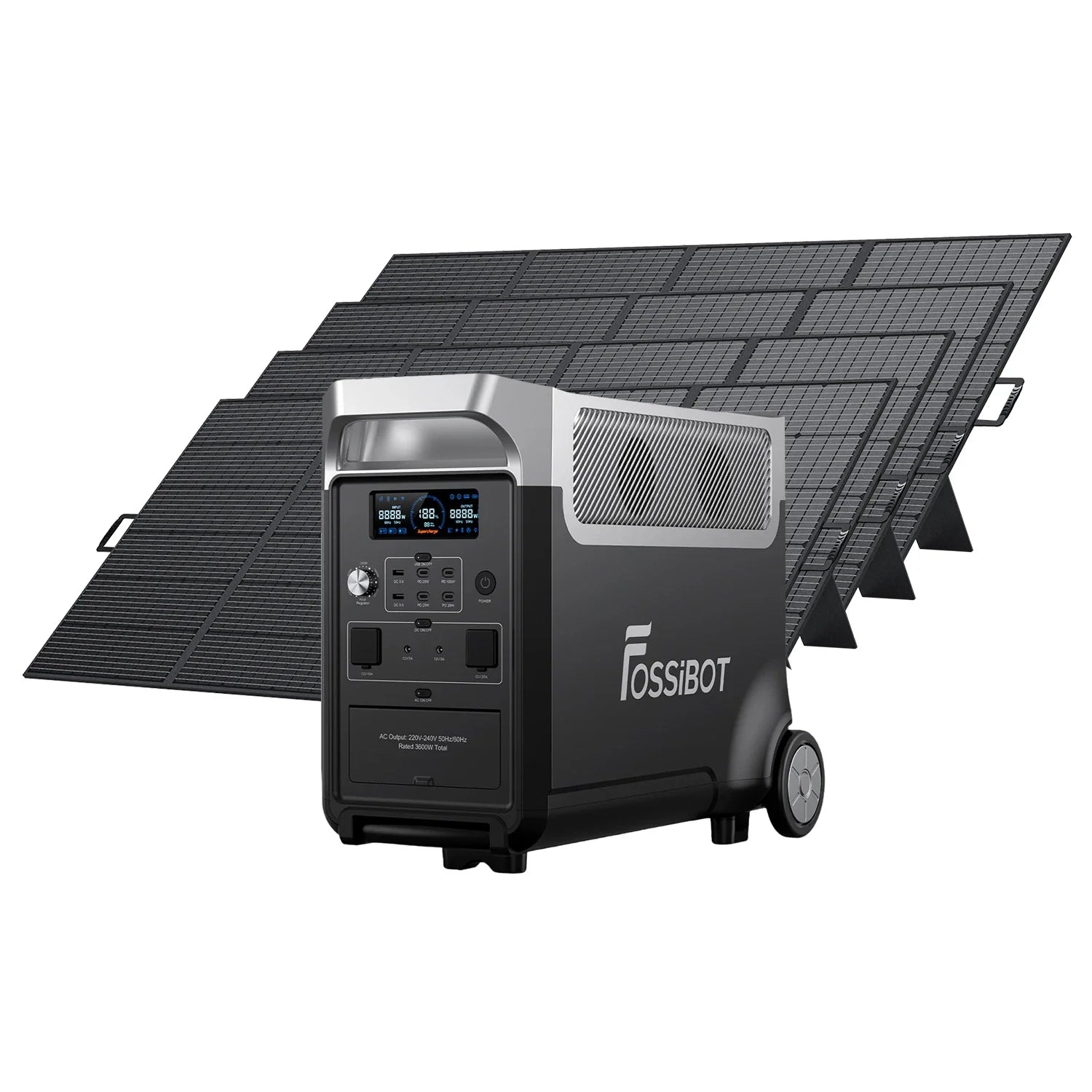 Stație de alimentare portabilă FOSSiBOT F3600 Pro | 3.600 W 3.840 Wh