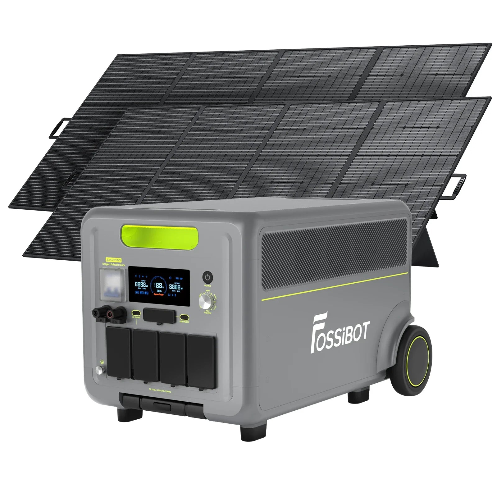 Stație de alimentare portabilă FOSSiBOT F7200 | 7.200 W 5.222.4 Wh