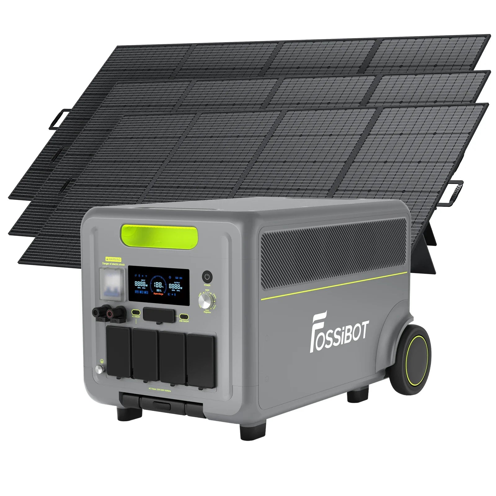 Stație de alimentare portabilă FOSSiBOT F7200 | 7.200 W 5.222.4 Wh