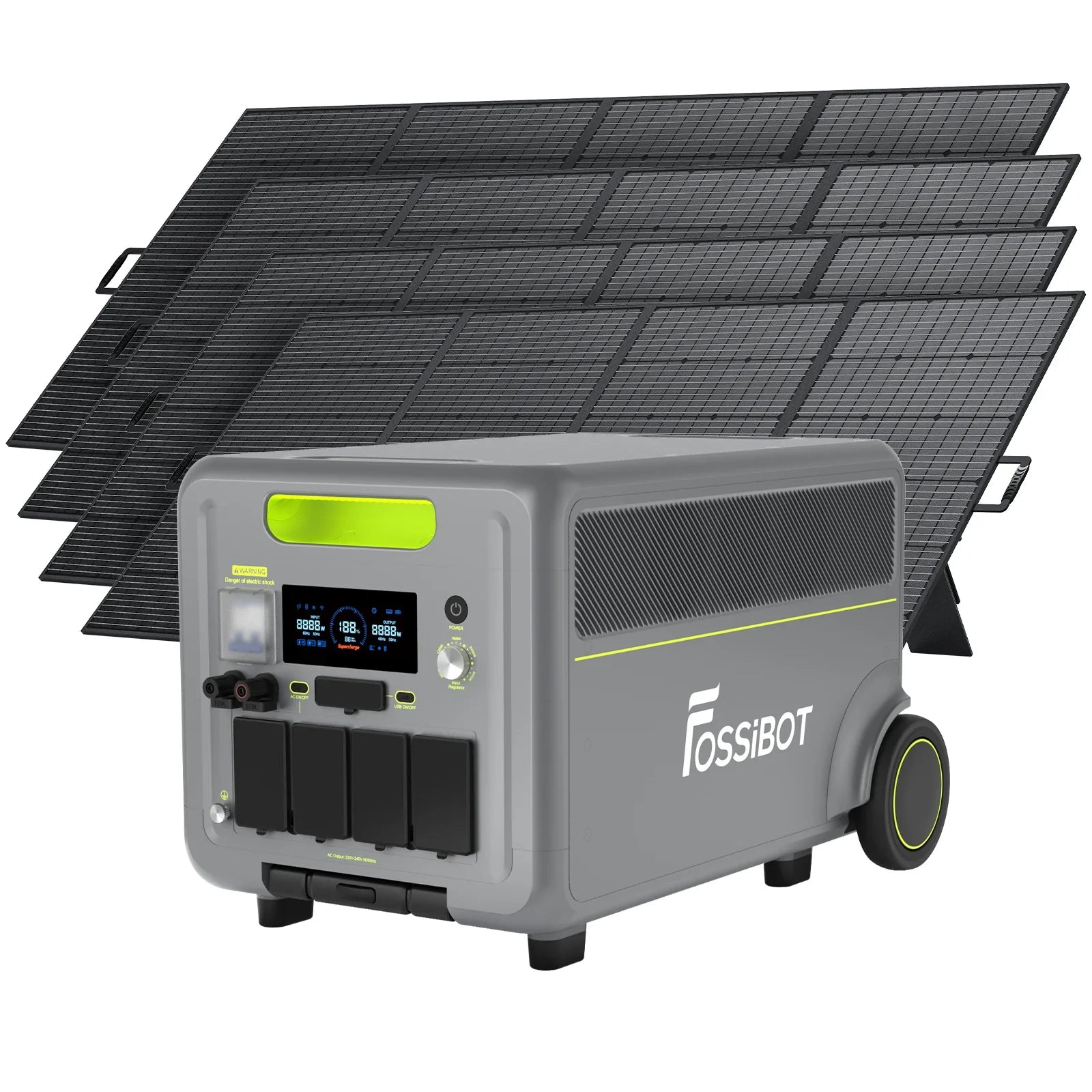 Stație de alimentare portabilă FOSSiBOT F7200 | 7.200 W 5.222.4 Wh