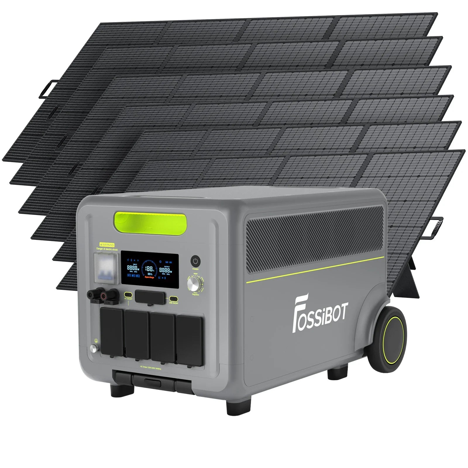 Stație de alimentare portabilă FOSSiBOT F7200 | 7.200 W 5.222.4 Wh