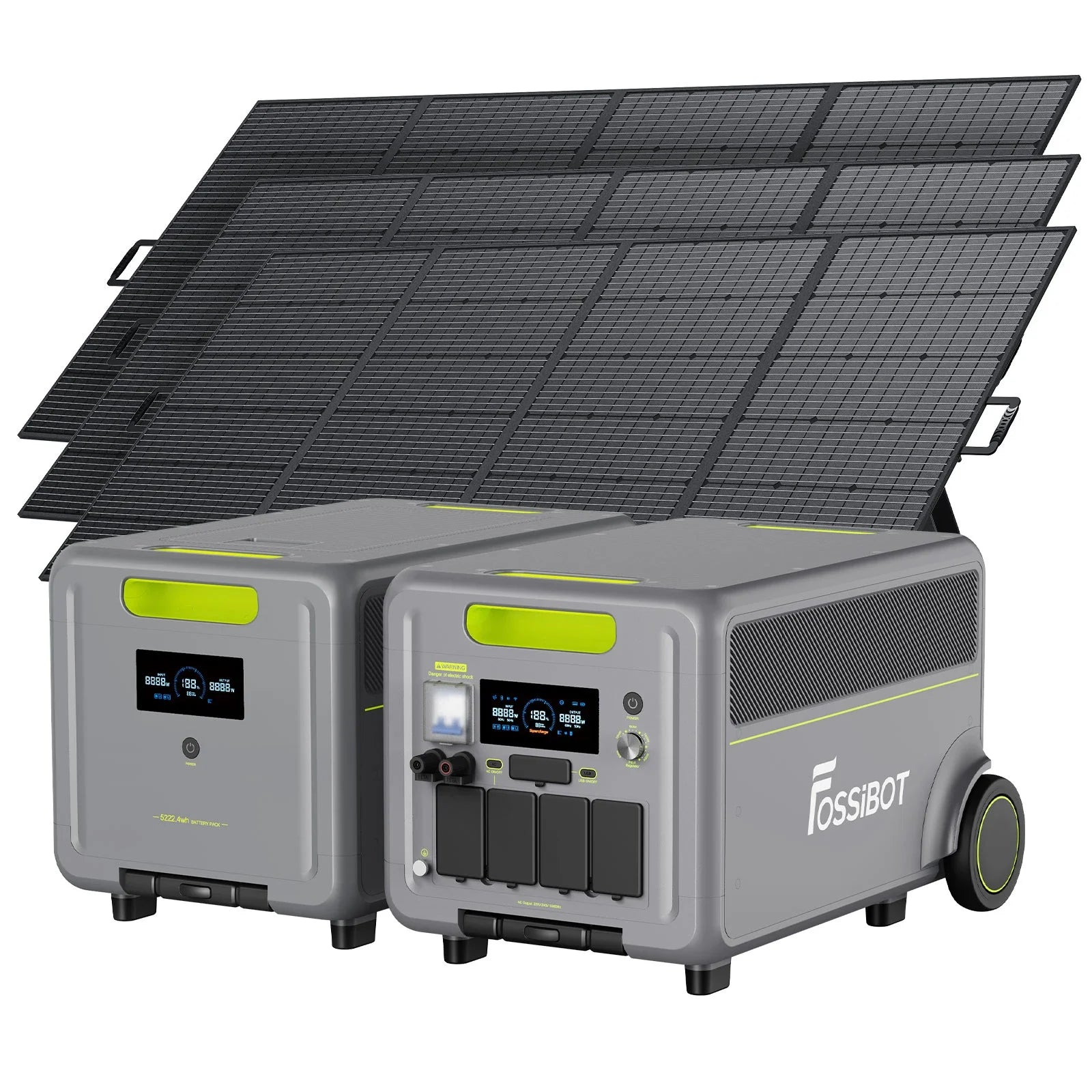 Stație de alimentare portabilă FOSSiBOT F7200 | 7.200 W 5.222.4 Wh