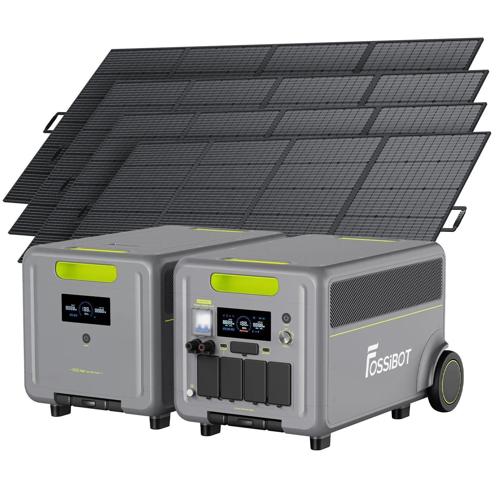 Stație de alimentare portabilă FOSSiBOT F7200 | 7.200 W 5.222.4 Wh