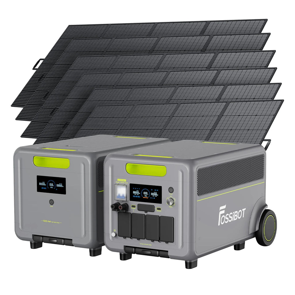 Stație de alimentare portabilă FOSSiBOT F7200 | 7.200 W 5.222.4 Wh