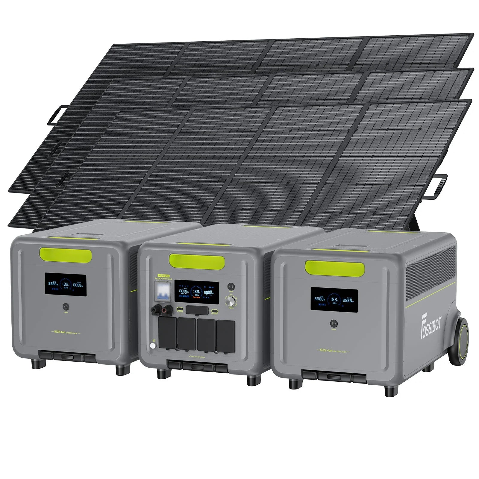 Stație de alimentare portabilă FOSSiBOT F7200 | 7.200 W 5.222.4 Wh