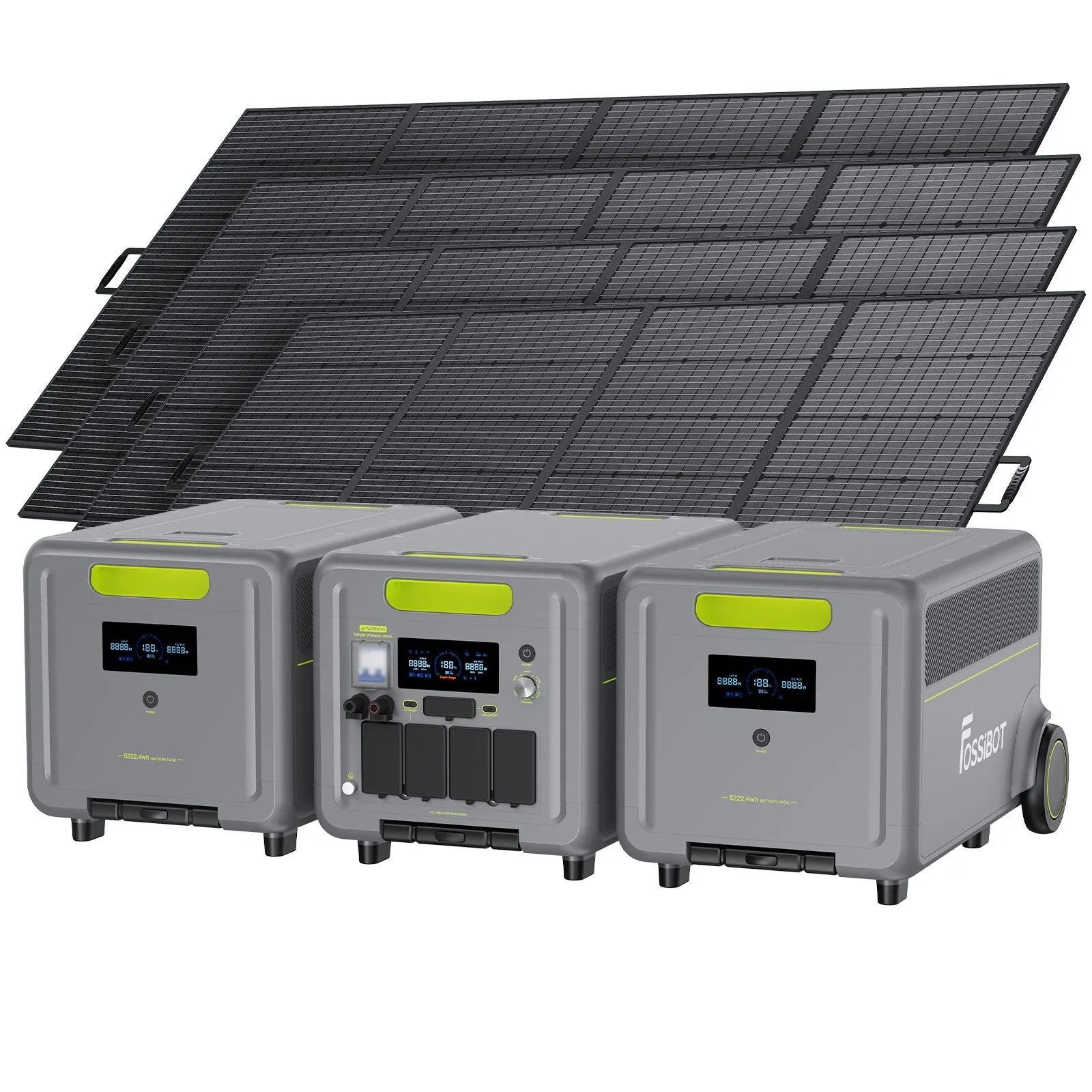 Stație de alimentare portabilă FOSSiBOT F7200 | 7.200 W 5.222.4 Wh