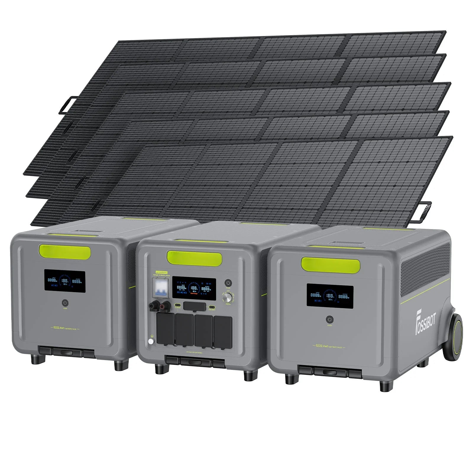 Stație de alimentare portabilă FOSSiBOT F7200 | 7.200 W 5.222.4 Wh