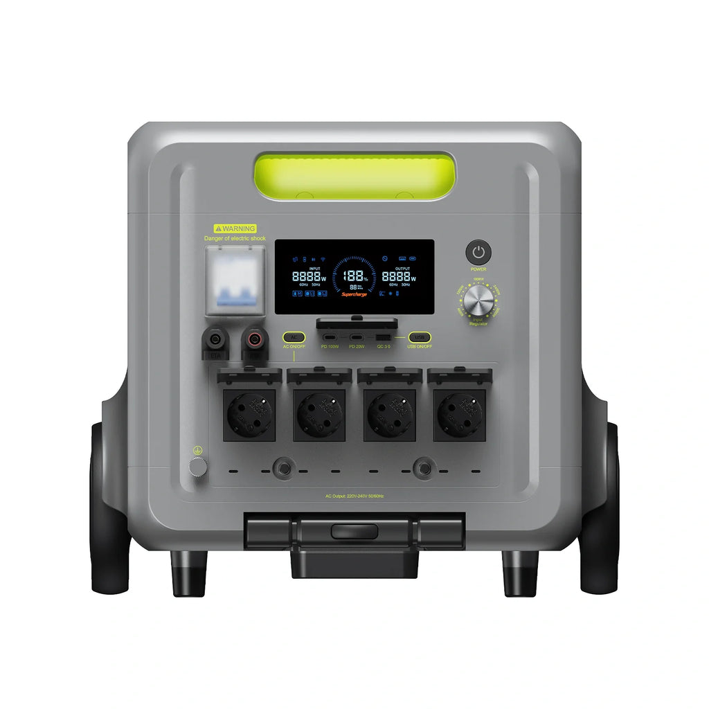 Stație de alimentare portabilă FOSSiBOT F7200 | 7.200 W 5.222.4 Wh