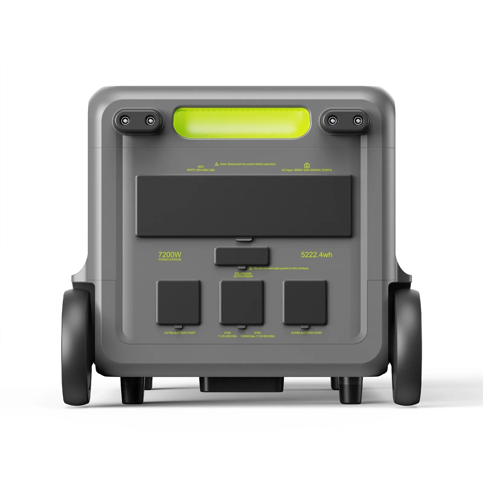Stație de alimentare portabilă FOSSiBOT F7200 | 7.200 W 5.222.4 Wh