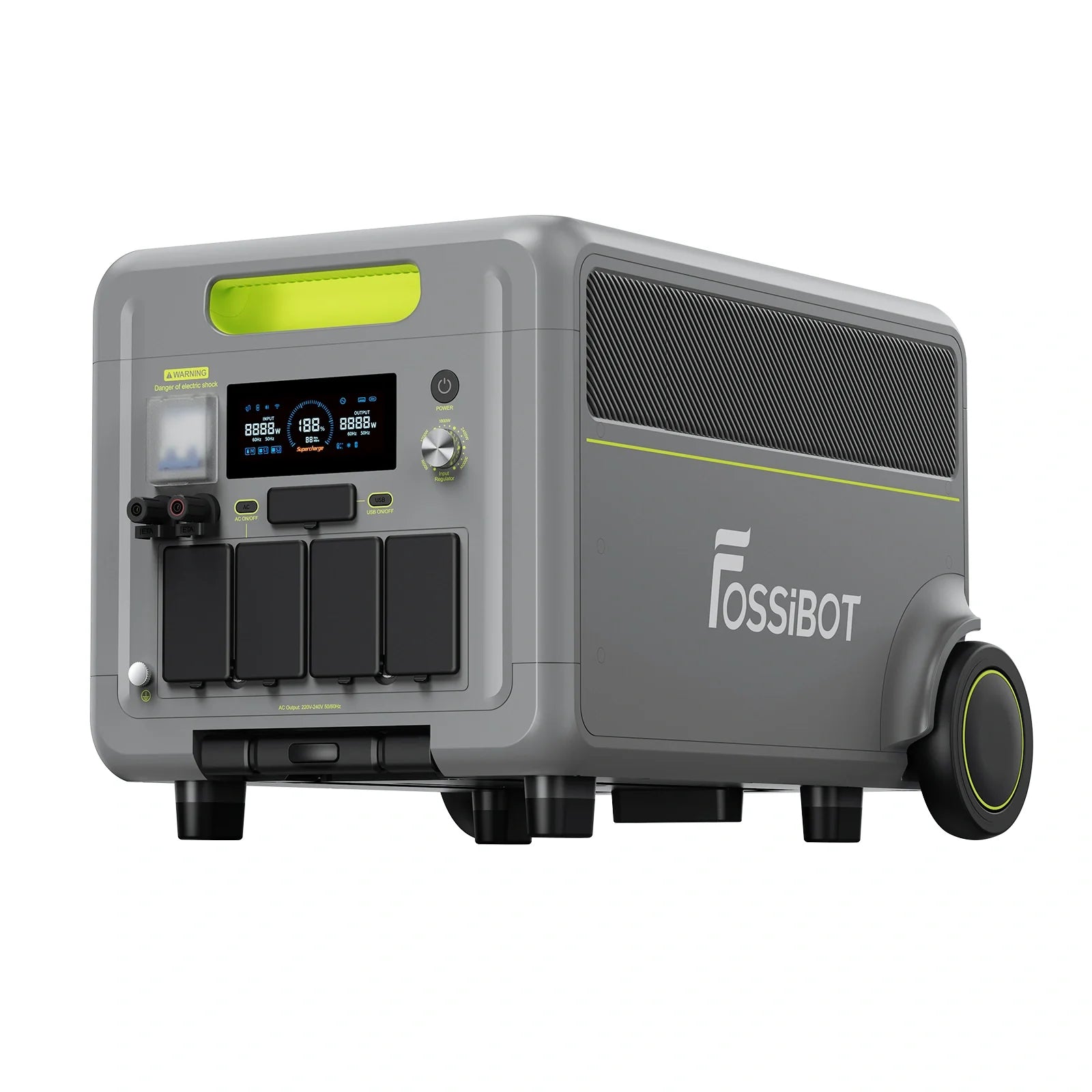 Stație de alimentare portabilă FOSSiBOT F7200 | 7.200 W 5.222.4 Wh