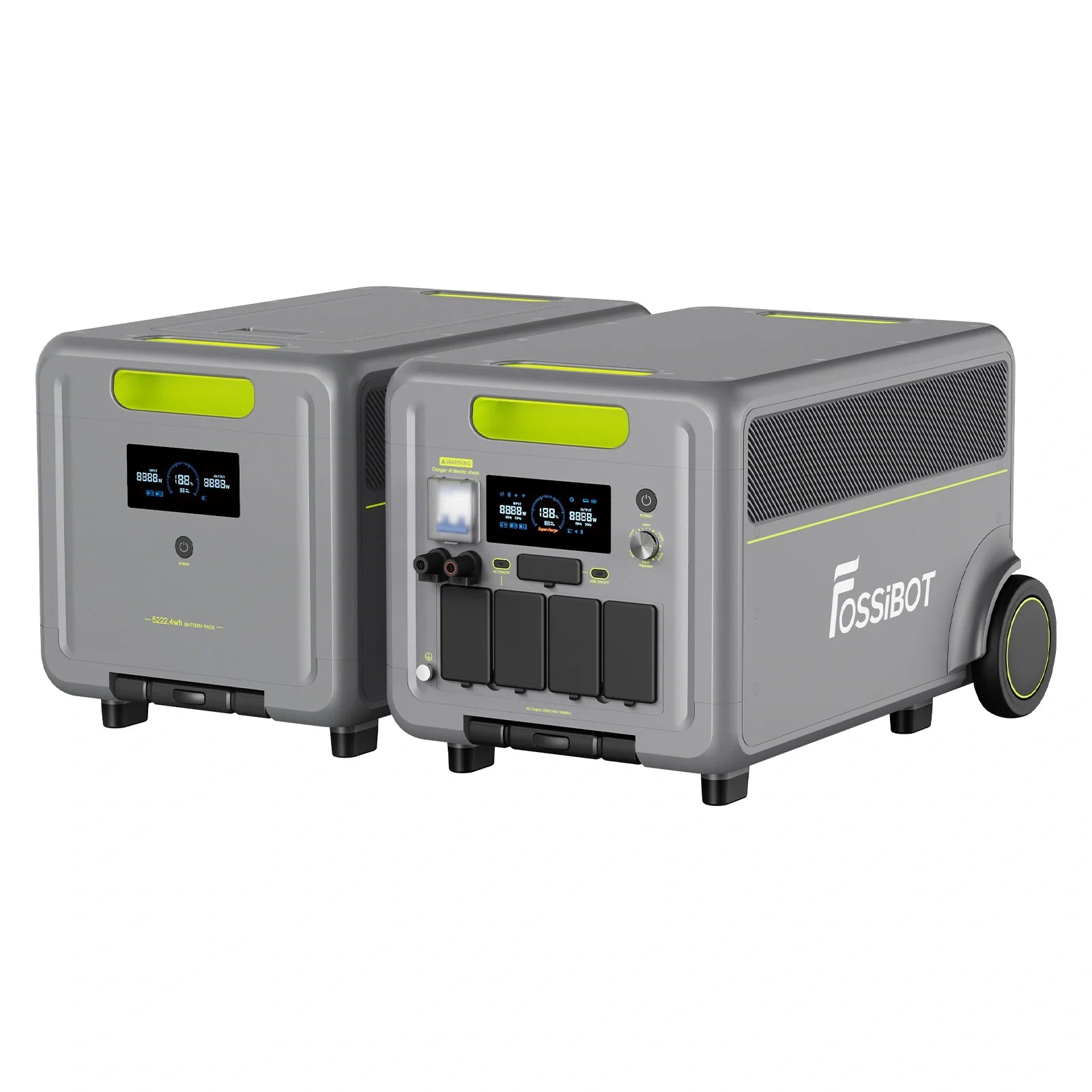 Stație de alimentare portabilă FOSSiBOT F7200 | 7.200 W 5.222.4 Wh