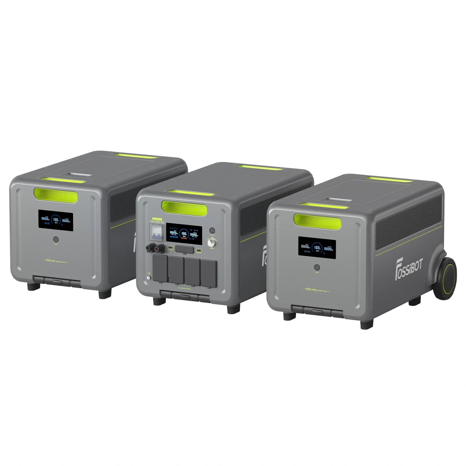 Stație de alimentare portabilă FOSSiBOT F7200 | 7.200 W 5.222.4 Wh
