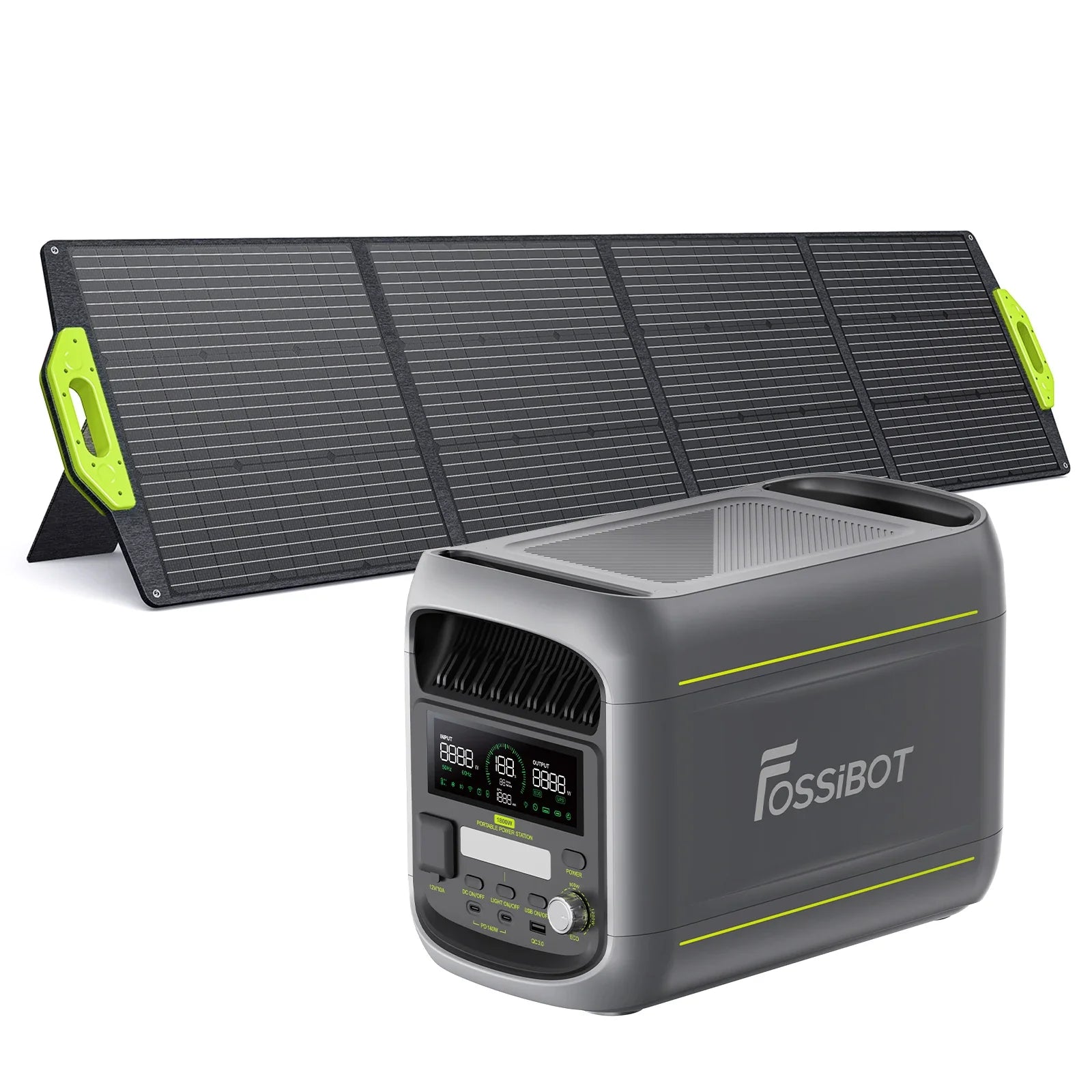 Stație de alimentare portabilă FOSSiBOT F1800 | 1.200 W 1.024 Wh