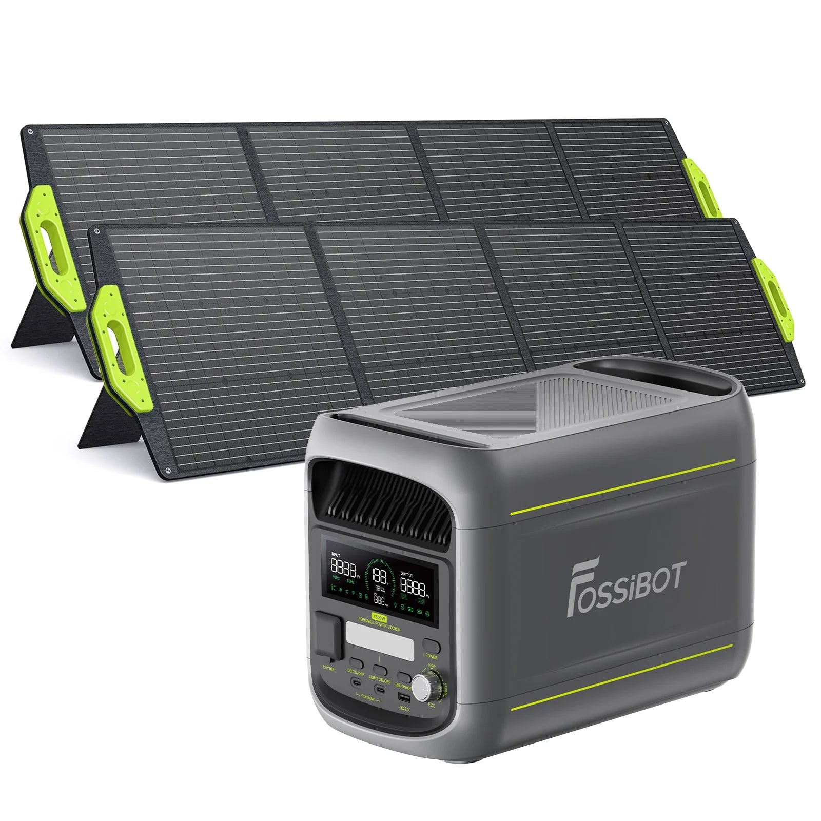 Stație de alimentare portabilă FOSSiBOT F1800 | 1.200 W 1.024 Wh